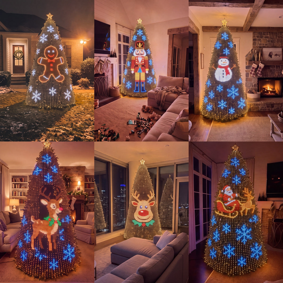 🔥HOT SALE 50% OFF🎁⚡50K+ SOLD! Almost Gone-💥✨Smart LED Christmas Lights
