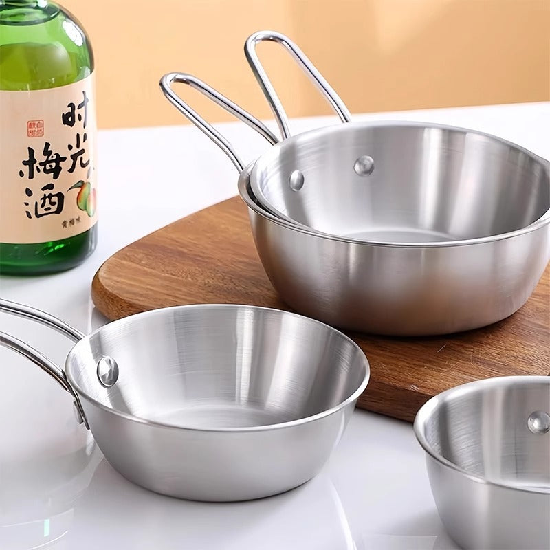 Stainless Steel Mini Serving & Prep Bowl with Handle