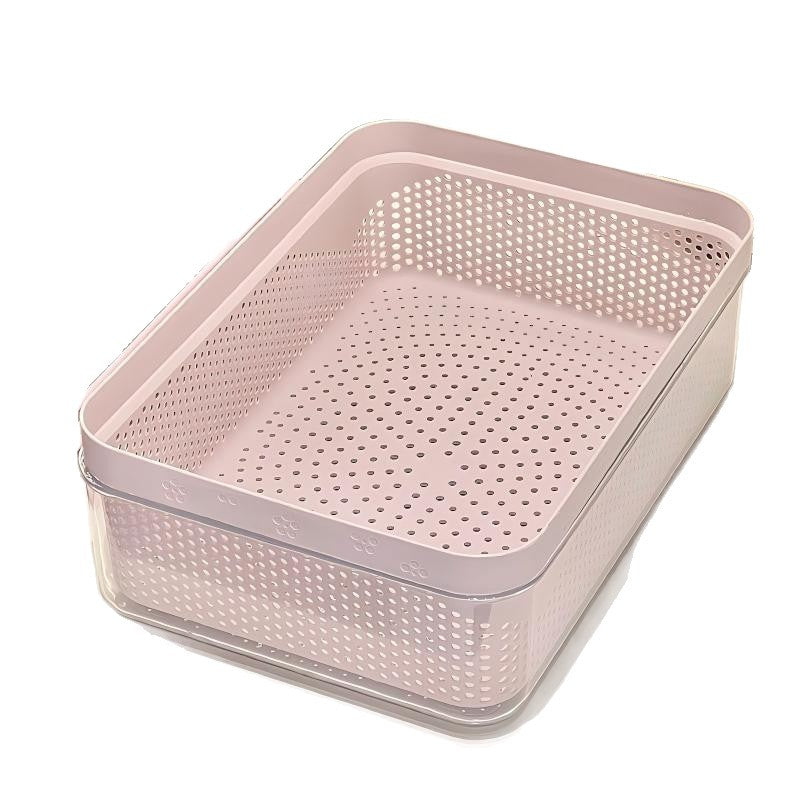 Stackable Fruit & Vegetable Drain Basket Set