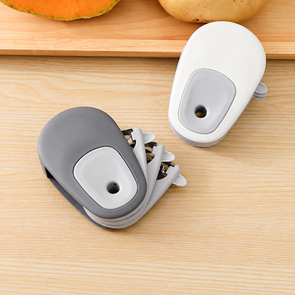 Retractable Multi-Clip Food Bag Sealer