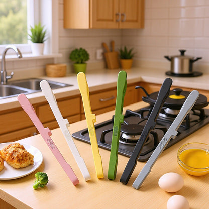 Multi-Color Kitchen Food Tongs / Serving Clips