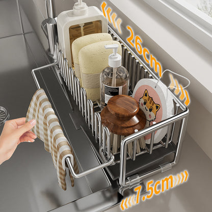 Multi-Function Sink Caddy & Dish Drying Rack