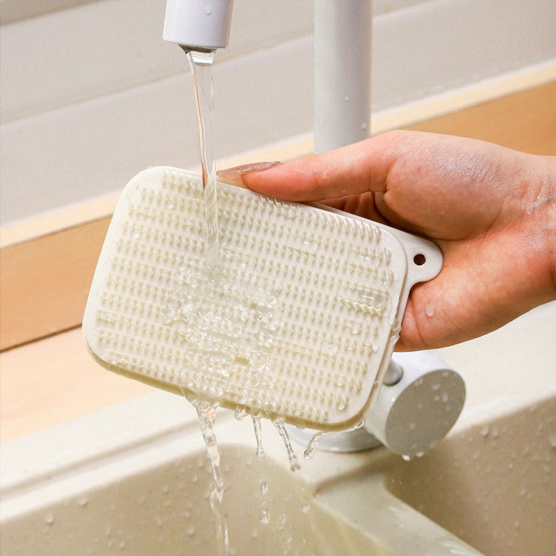 Dual-Sided Fruit & Vegetable Cleaning Brush