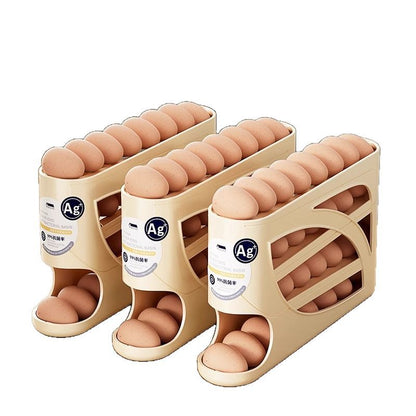 Automatic Rolling Refrigerator Egg Dispenser