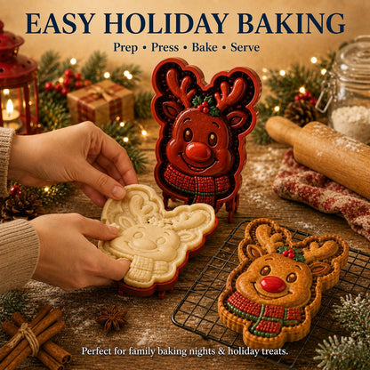 🎅Christmas Sale 50% OFF🍪98-Design Christmas Mini Pie Mold
