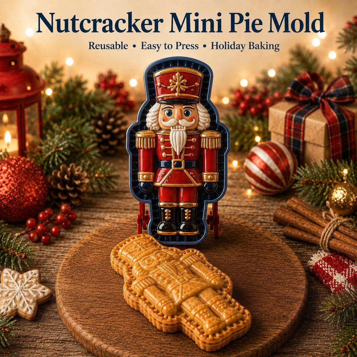 🎅Christmas Sale 50% OFF🍪98-Design Christmas Mini Pie Mold