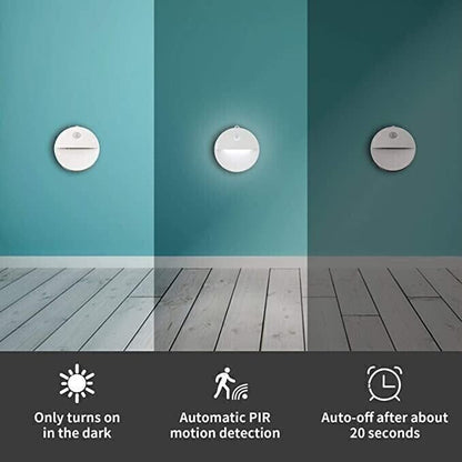 📢📢50% OFF !! ⏰Motion Sensor LED Night Light, Eye-Caring Flicker-Free Cabinet Lamp, Easy Install 🛏️