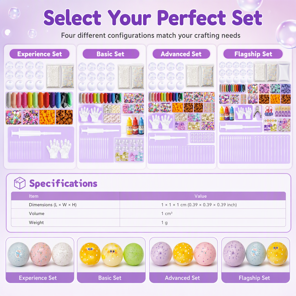 ⏰💞50K+ SOLD! 🧪DIY Squeeze Ball Making Kit – mix colorful clay & sparkling fillers, leak-proof slow-rising fun. No-mess craft for kids! 🎨✅