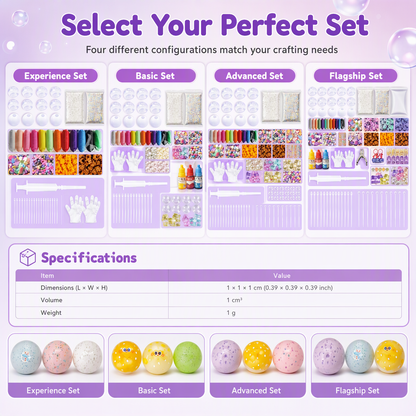 ⏰💞50K+ SOLD! 🧪DIY Squeeze Ball Making Kit – mix colorful clay & sparkling fillers, leak-proof slow-rising fun. No-mess craft for kids! 🎨✅
