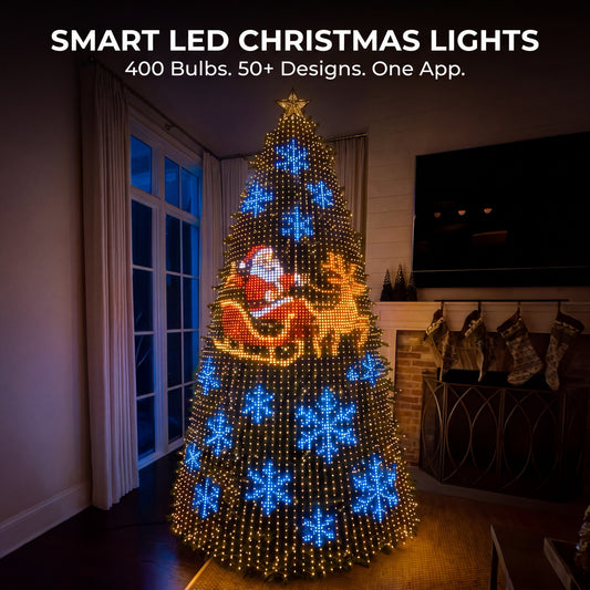 🔥HOT SALE 50% OFF🎁⚡50K+ SOLD! Almost Gone-💥✨Smart LED Christmas Lights